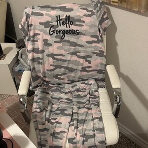 Secret Treasures Pink and Gray Lounge Set